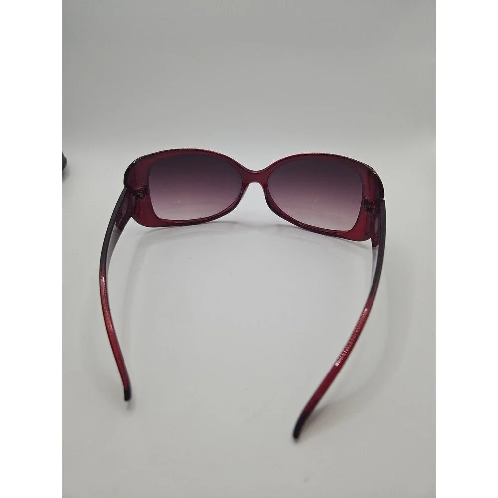 Youth Humars YH81008 Glasses Frames 59mm Dark Red Square Large Fit
